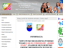 Tablet Screenshot of opstluszcz.pl